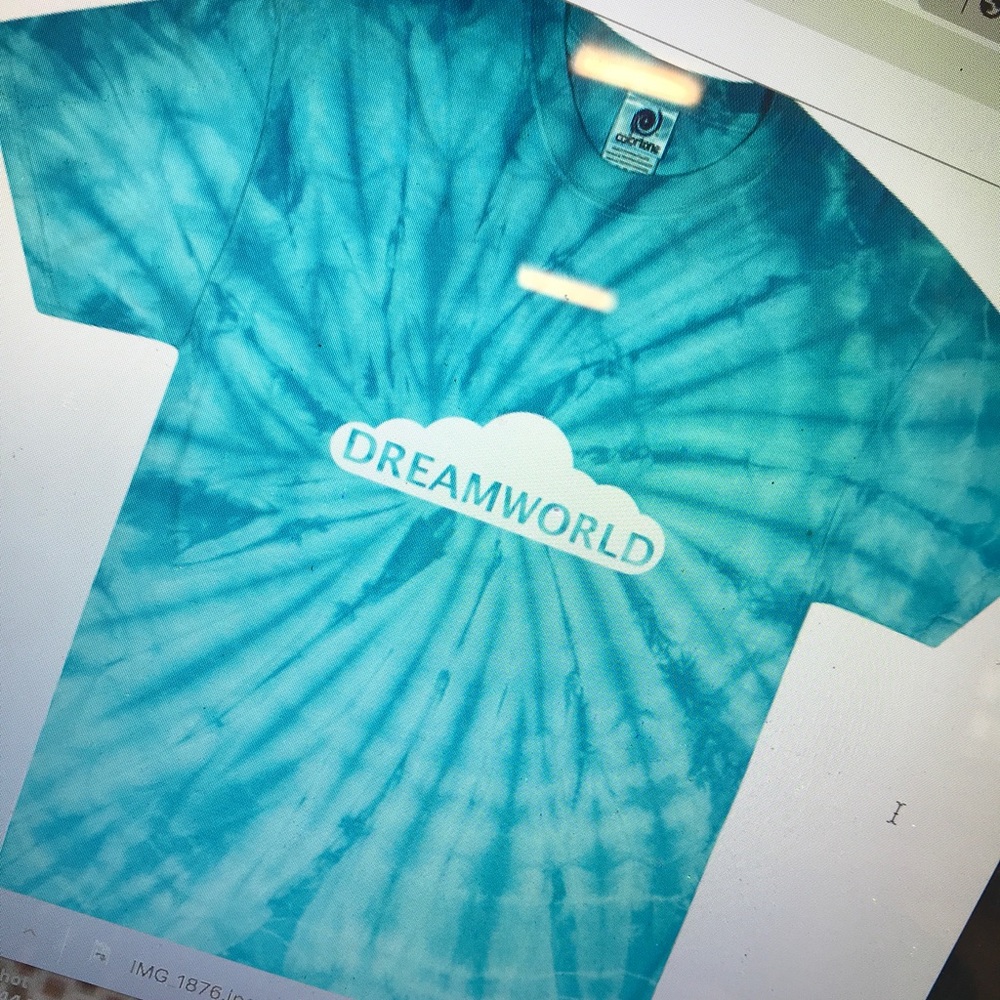 The dye T-shirt